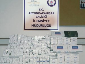 Bin 710 paket kaçak sigara ele geçirildi