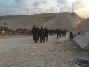 İsrail askerleri Vadi El Ahmer köyünü yıktı