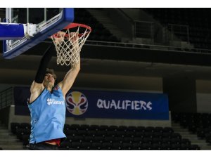 A Milli Erkek Basketbol Takımı, Karadağ maçına hazır
