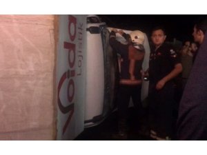 Trabzon’da trafik kazası: 1 yaralı
