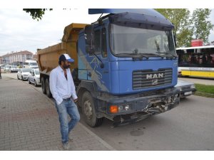 Freni boşalan kamyon dehşeti