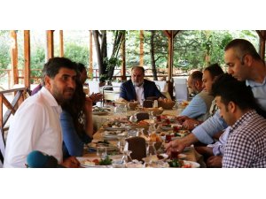 Vekil Gülaçar basınla bir araya geldi