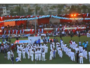 Eyyübiye Belediyesi, binlerce gençle spor şenliği düzenledi