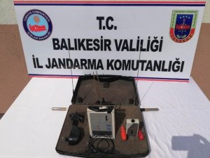 Kaçak kazıya suç üstü