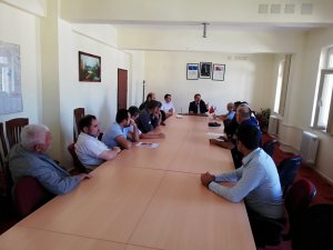 Derebucak'ta okul güvenliği toplantısı