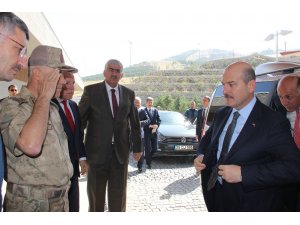 İçişleri Bakanı Soylu Erzurum’da "Bölge Güvenlik Toplantısı"na katıldı