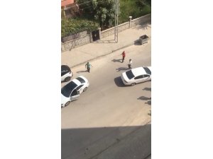 500 TL için apartman basan şahıslar korku dolu anlara neden oldu