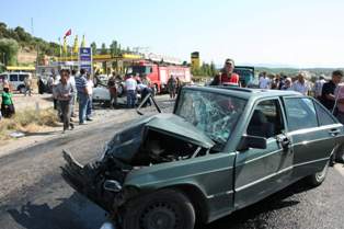 Konya'da zincirleme trafik kazası