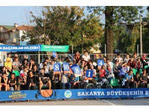 Sokakta basketbol heyecanı sona erdi