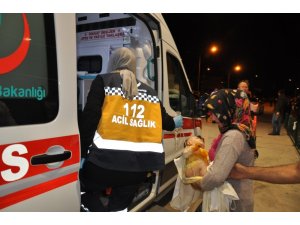 Üzerine çaydanlık devrilen bebek haşlandı