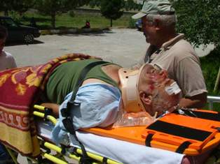 Konya'da trafik kazası: 1 yaralı