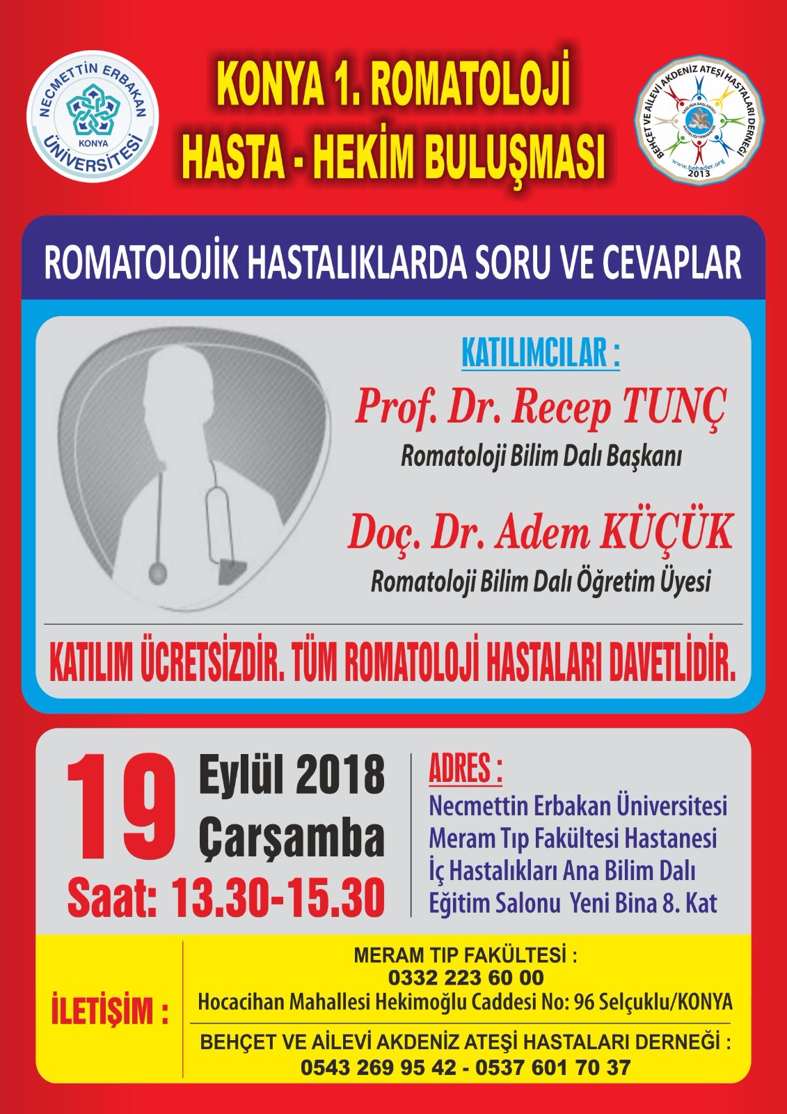 Konya'da hasta hekim buluşması