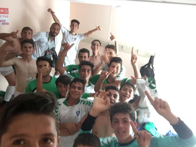 Anadolu Selçuk U15 deplasmanda galip