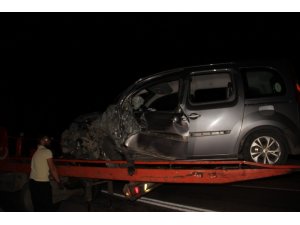 Çan’da trafik kazası: 1 ölü 1 yaralı