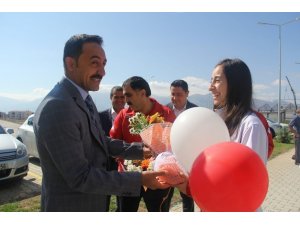 Avrupa şampiyonlarına coşkulu karşılama
