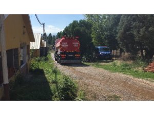 Çiftlik yangınında binlerce tavuk telef oldu