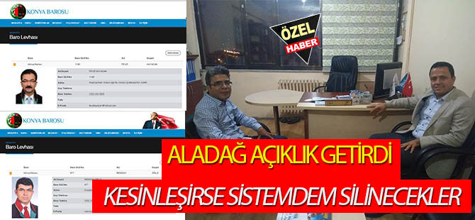Aladağ açıklık getirdi:  KESİNLEŞİRSE SİSTEMDEN SİLİNECEKLER