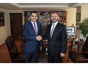 YTB Başkanı Eren'den AA'ya ziyaret