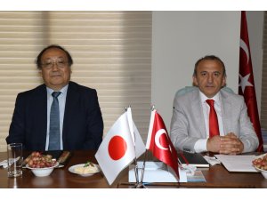Japon heyet MTSO'yu ziyaret etti