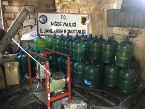 Oto yıkamada akaryakıt satışına bir gözaltı
