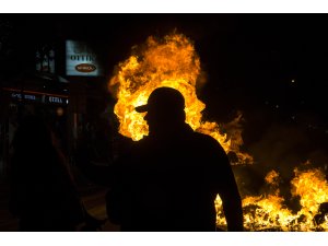 Yunanistan'da olaylı ırkçılık karşıtı gösteri