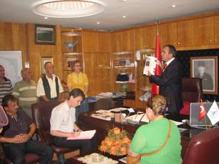 Çumra belediyesine haciz şoku