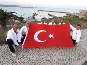 İtfaiyeciler dalışta takım halinde Türkiye Şampiyonu oldu