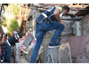 Antalya’da hava destekli eş zamanlı uyuşturucu operasyonu