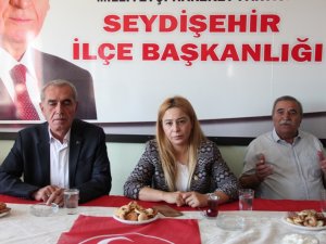 MHP Konya Milletvekili Kara Seydişehir'de