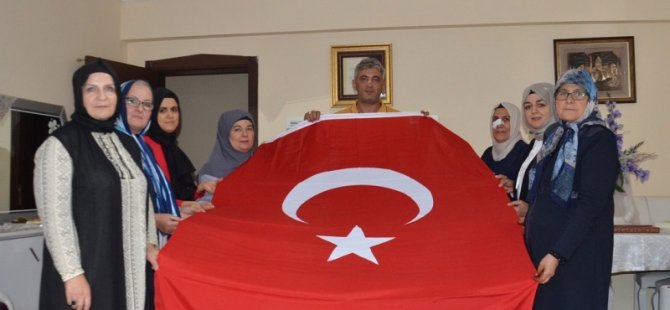 Karataylı kadınlardan 19 Eylül Gaziler Günü ziyaretleri
