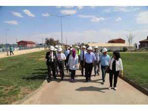 Japon İşbirliği Aajansı’nın yetkilileri Kilis’te atık su arıtma tesisini ziyaret etti