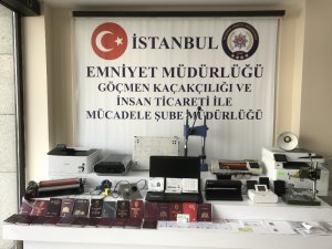 İstanbul’da sahte pasaport şebekesi çökertildi