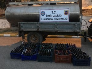 İzmir’de kaçak içkiye büyük darbe