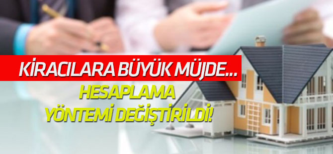 Kira zammında hesaplama yöntemi değiştirildi!