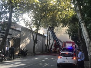 Beşiktaş'ta yangın