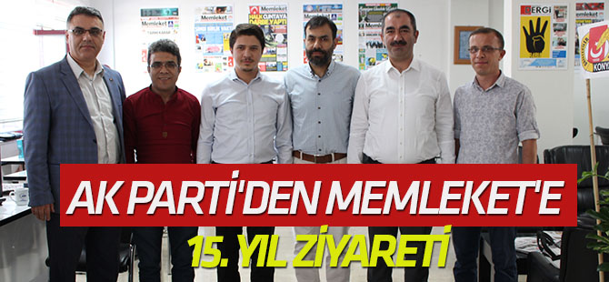 AK Parti'den Memleket'e 15. yıl ziyareti