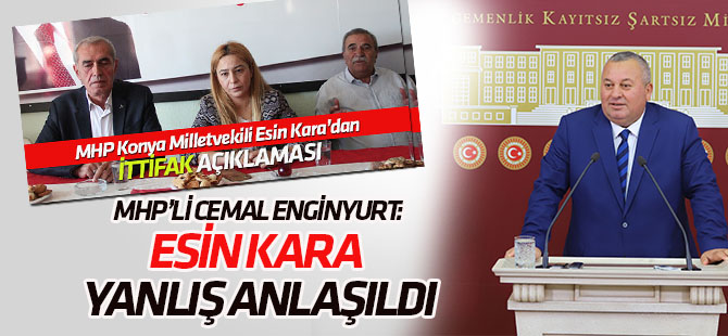 MHP’li Enginyurt: Esin Kara yanlış anlaşıldı