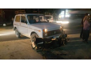 Kozan’da trafik kazası: 1 yaralı