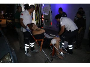 Barışmak için gitti karısını tabancayla vurdu