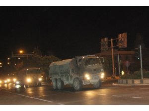 Suriye sınırında hareketlilik sürüyor
