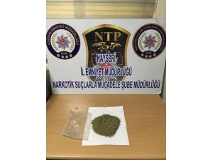Uyuşturucu operasyonunda 1 kişi gözaltına alındı