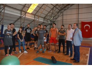 Antrenör adayları  wellness kursunda ter döktü