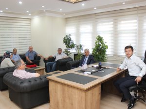 Başkan Gün'den Kaymakam Onay'a hayırlı olsun ziyareti