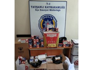 Tavşanlı’da kaçak tütün operasyonu