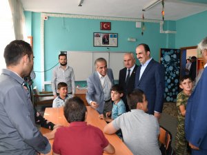 Başkan Altay, Güneysınır’da yatırımları inceledi