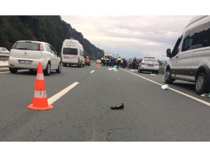 Rize'de otomobilin çarptığı yaya yaşamını yitirdi