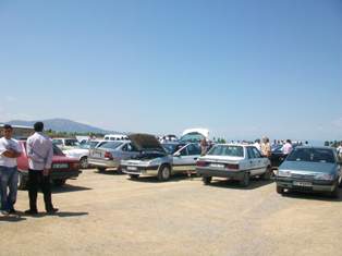 Beyşehir’de açık oto pazarı hizmete girdi