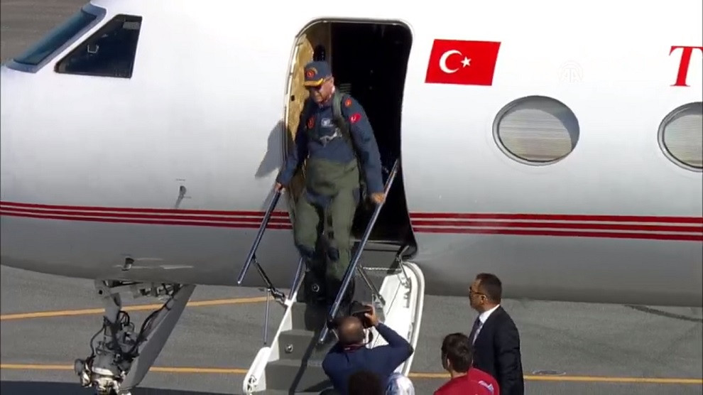 Cumhurbaşkanı Erdoğan, TEKNOFEST alanında