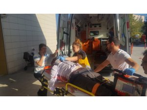 Ambulansın çarptığı yaşlı adam hayatını kaybetti