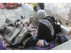 Ayvalık’ta jandarma 22 göçmen 1 organizatör yakaladı